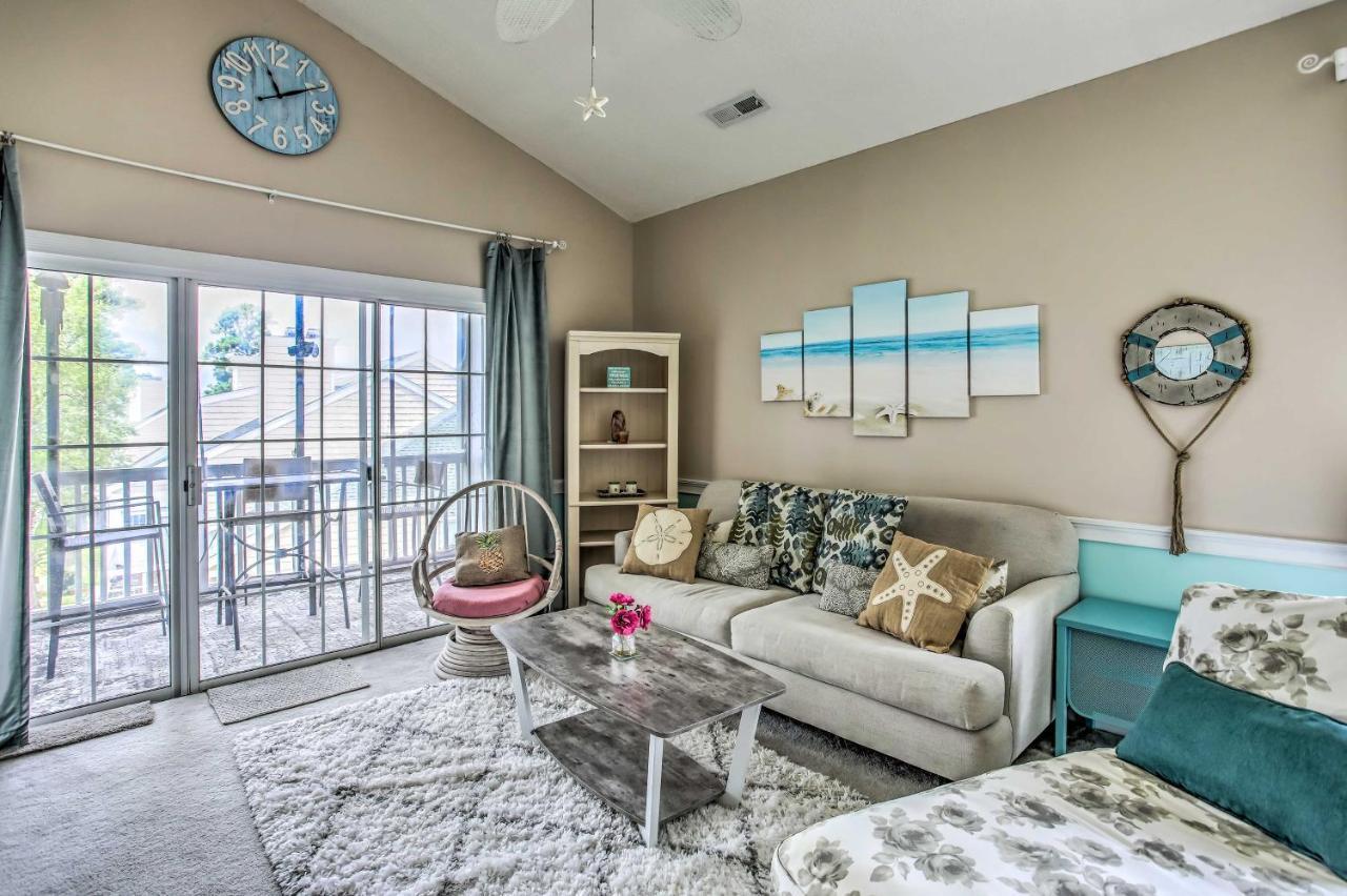 Lovely Myrtle Beach Condo 4 Mi To Boardwalk! Esterno foto